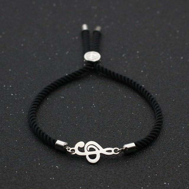 Free - Music Notes Adjustable Bracelet
