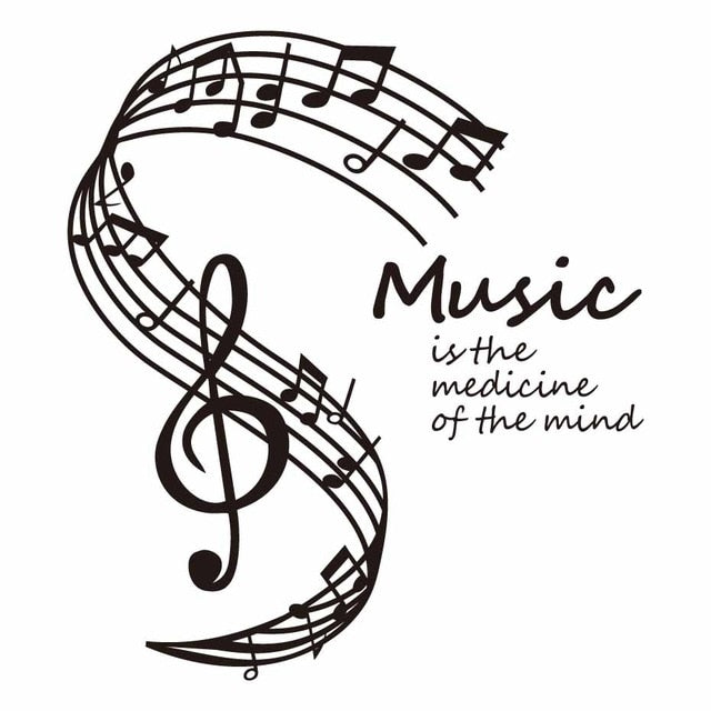Music Art Wall Sticker