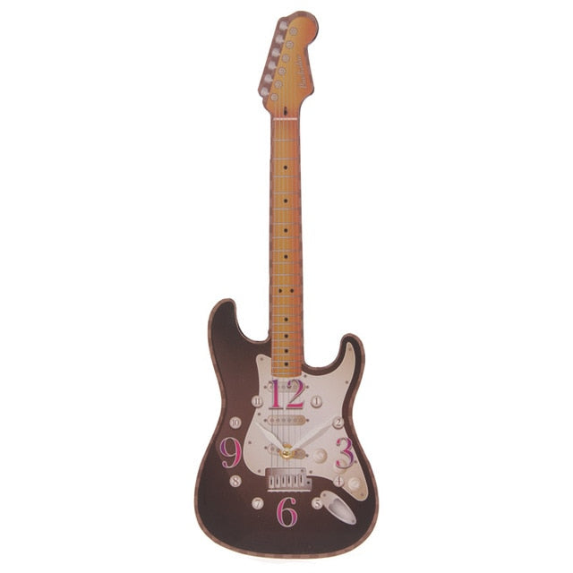 Electric Guitar Wall Clock