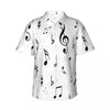 Short-Sleeved Music Note Shirt