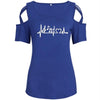 Heartbeat Music Note Off Shoulder Top