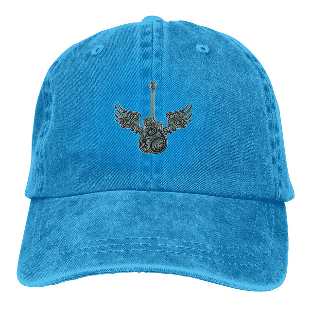 Wings Guitar Baseball Cap