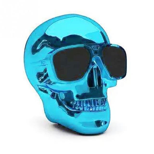 Metal Skull  Bluetooth Speaker - Artistic Pod