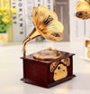 Gramophone Music Jewelry Box