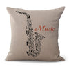 Music Pattern Pillowcase