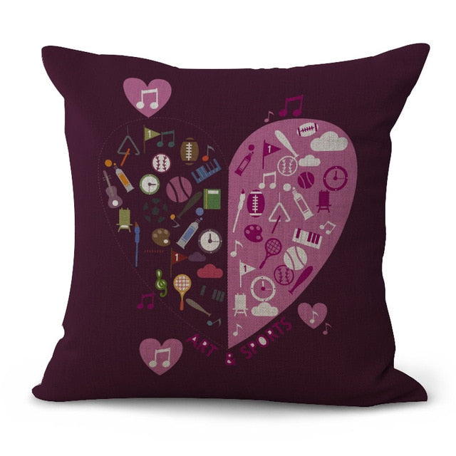 Music Pattern Pillowcase