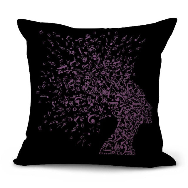 Music Pattern Pillowcase