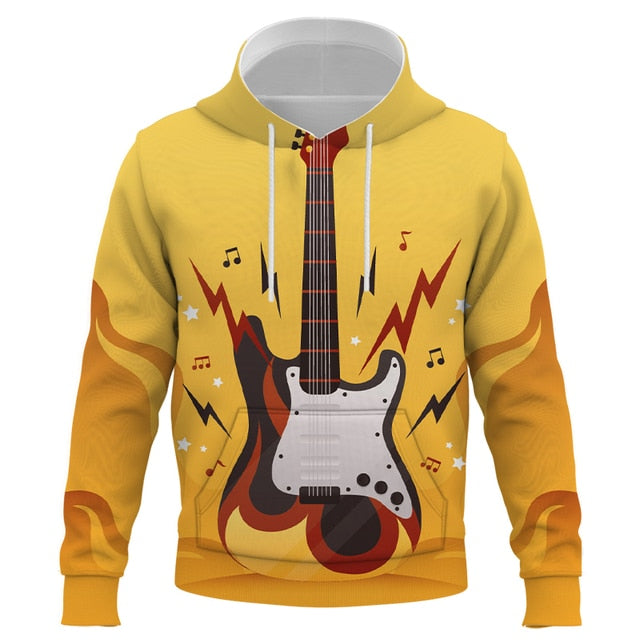 3D Printed Guitar Hoodie