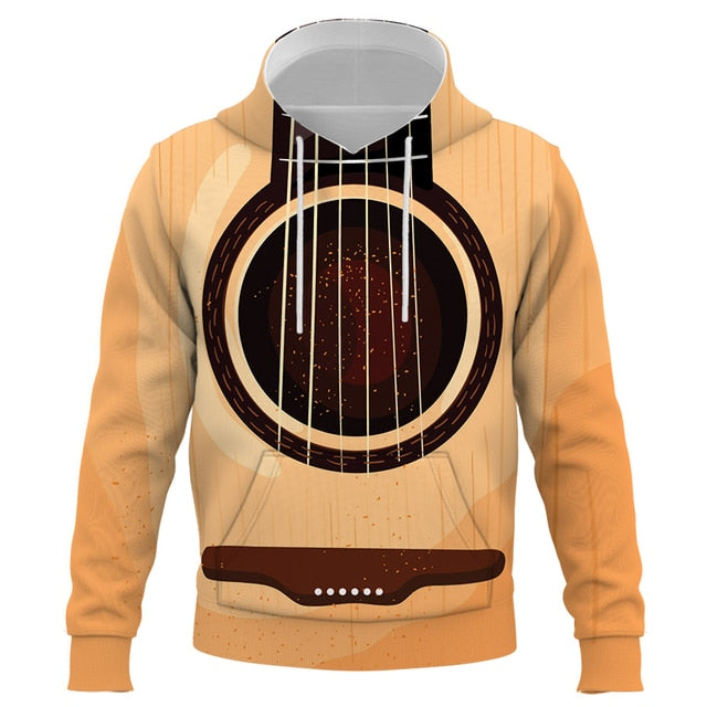 3D Printed Guitar Hoodie