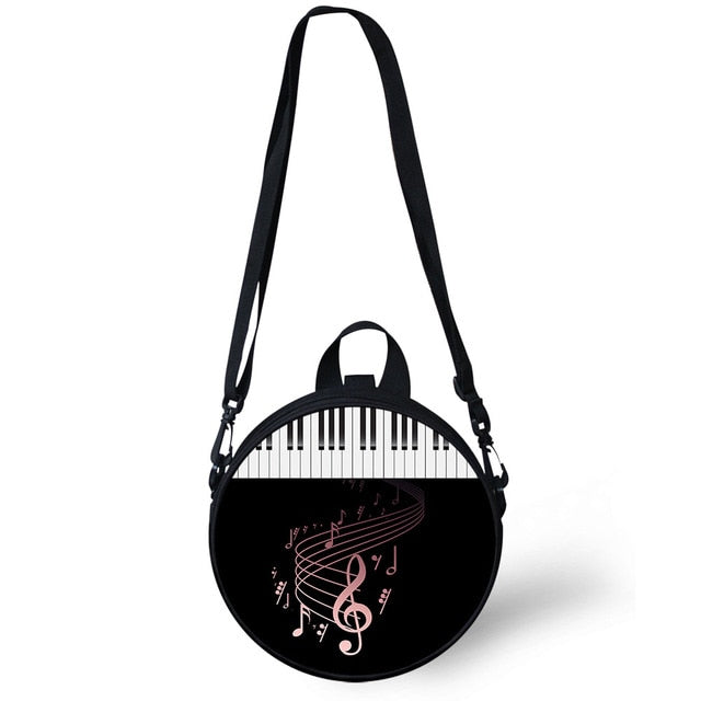 Music Piano Notes Mini Bag