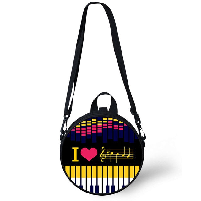 Music Piano Notes Mini Bag