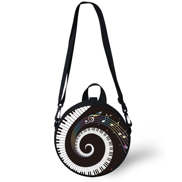 Music Piano Notes Mini Bag