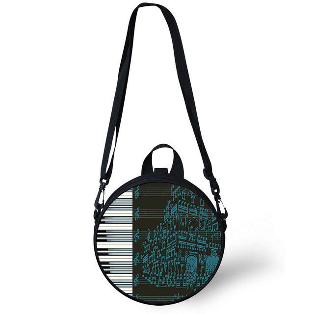 Music Piano Notes Mini Bag