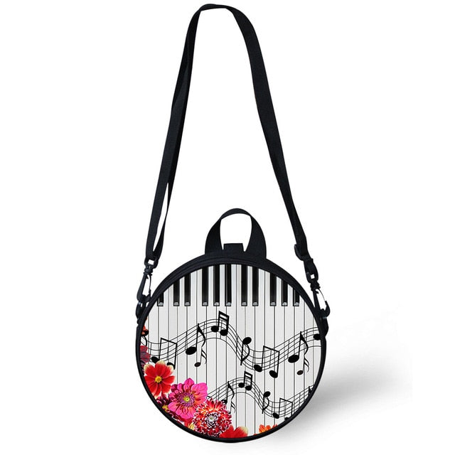 Music Piano Notes Mini Bag