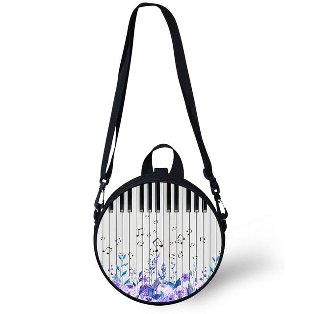 Music Piano Notes Mini Bag