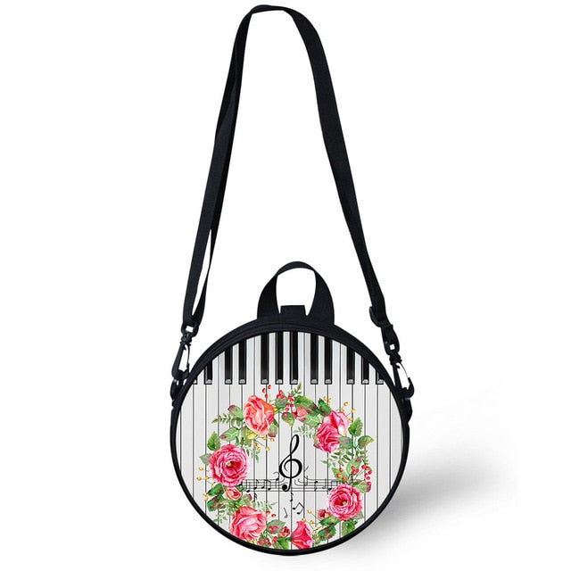 Music Piano Notes Mini Bag