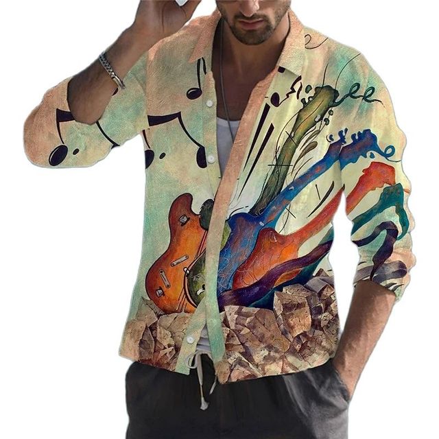 Music Note Hawaiian Shirt
