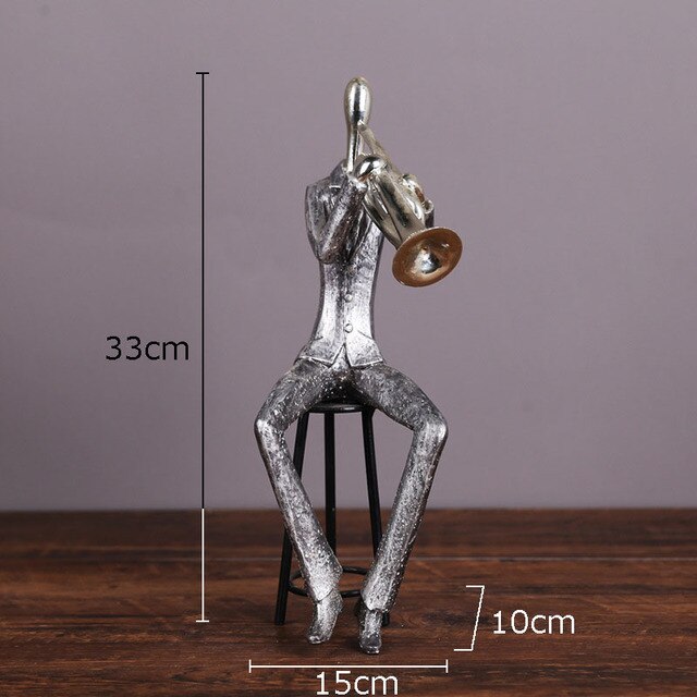 Musicians Band Character Statue