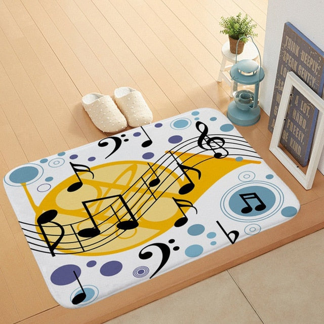 Anti-slip Music Floor Mat