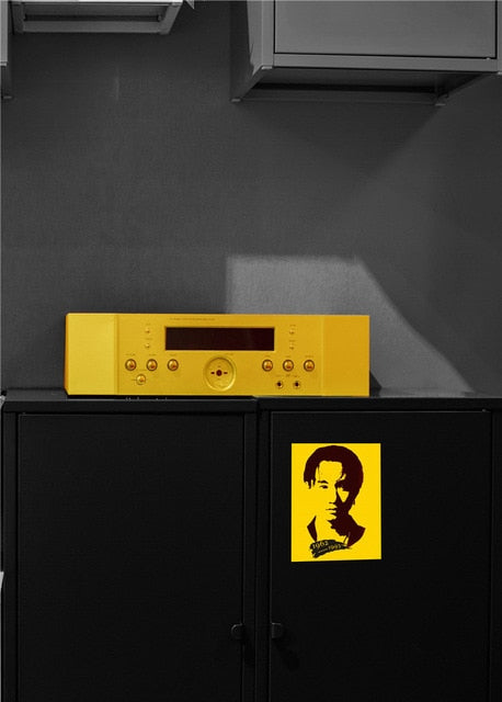 Yellow Music Creative Wall Art