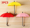 3pcs Umbrella Shaped Wall Hanger - China / C - { shop_name }} - Review