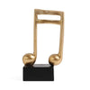 Golden Music Notes Ornament