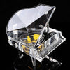 Clear Crystal Piano Music Box