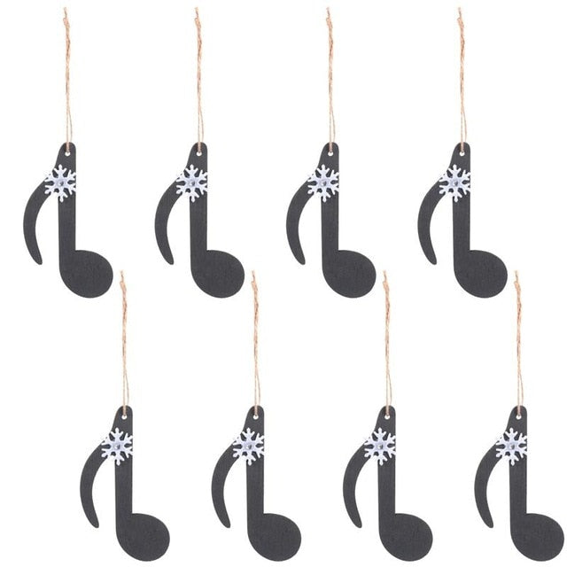 Music Notes Christmas Tree Hanging Decor