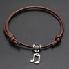 Music Note Rope Bracelet