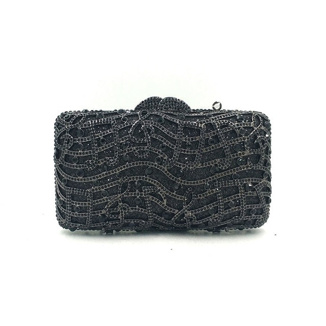 Music Notes Crystal Purse