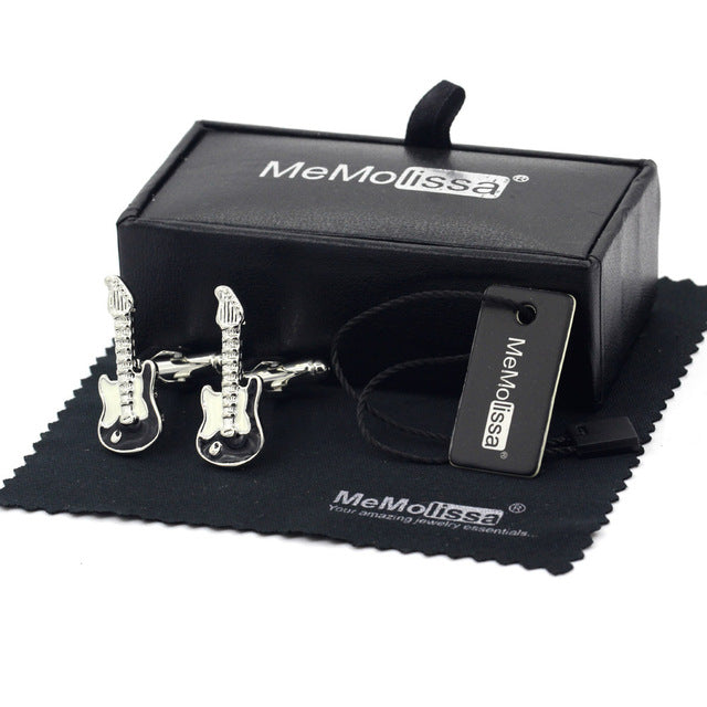 Music Guitar Cufflinks
