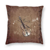 Violin Music Note Cushion Cover