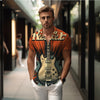 3D Guitar Casual Style Shirt