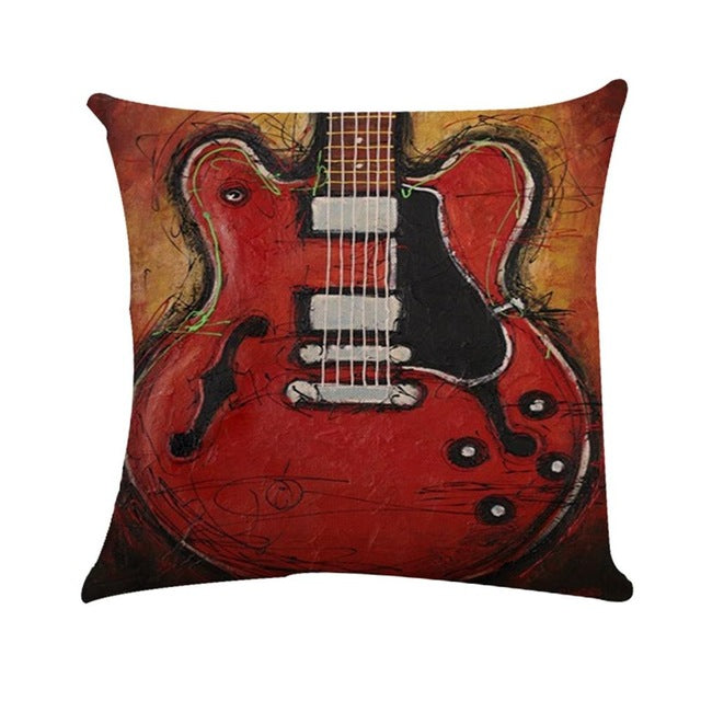 Music Guitar Art Pillowcase