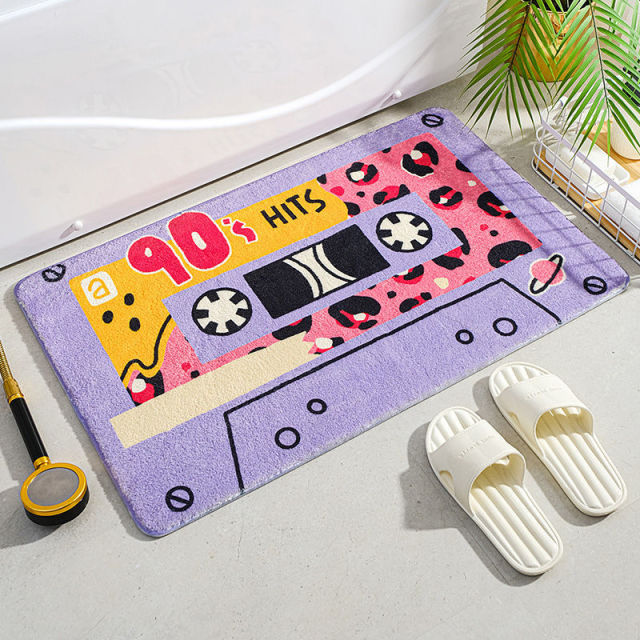 Cute Retro Cassette Doormat