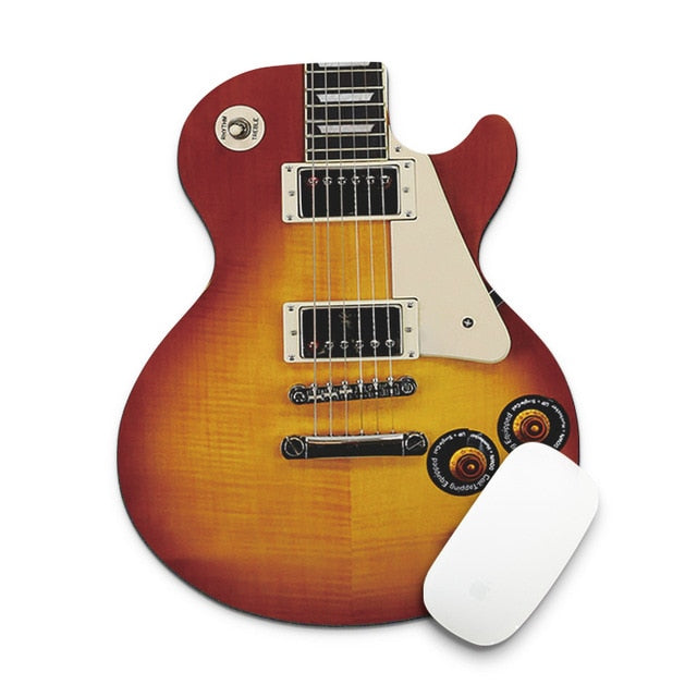 Guitar Shaped Mouse Pad
