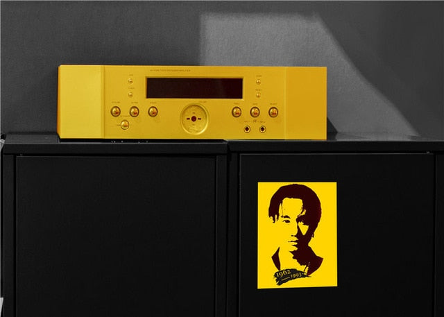 Yellow Music Creative Wall Art