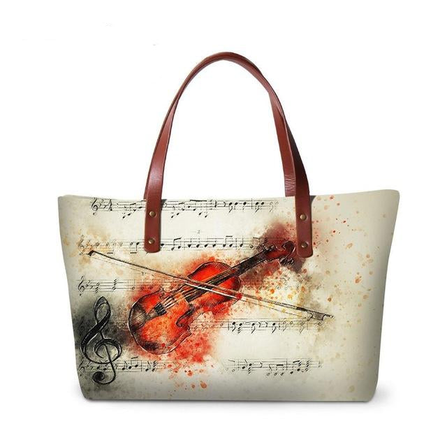 Fire Vinyl Record Handbag