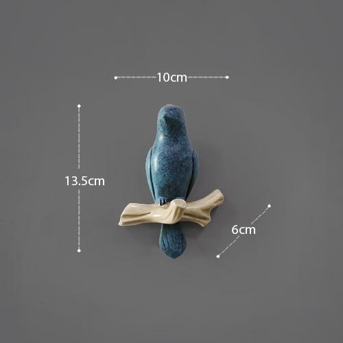Resin Bird Wall Decor Hanger