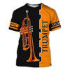 Trumpet Instrument Graphic T-shirt