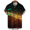 3D Music Theme Casual Shirt