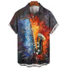 3D Music Theme Casual Shirt