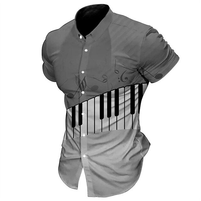 Piano Music Note Shirt