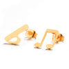 Free - Mini Music Note Stud Earrings