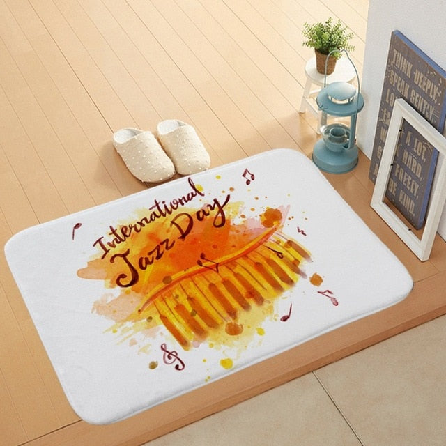 Anti-slip Music Floor Mat