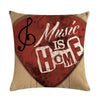 Free - Music is Life Pillowcase