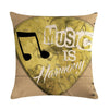 Free - Music is Life Pillowcase