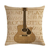 Music Instruments Pillowcase