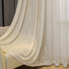 White Music Notes Curtain