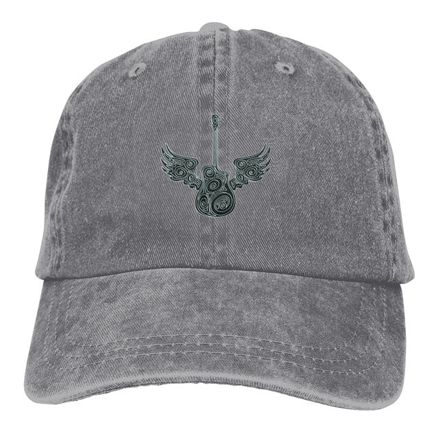 Wings Guitar Baseball Cap